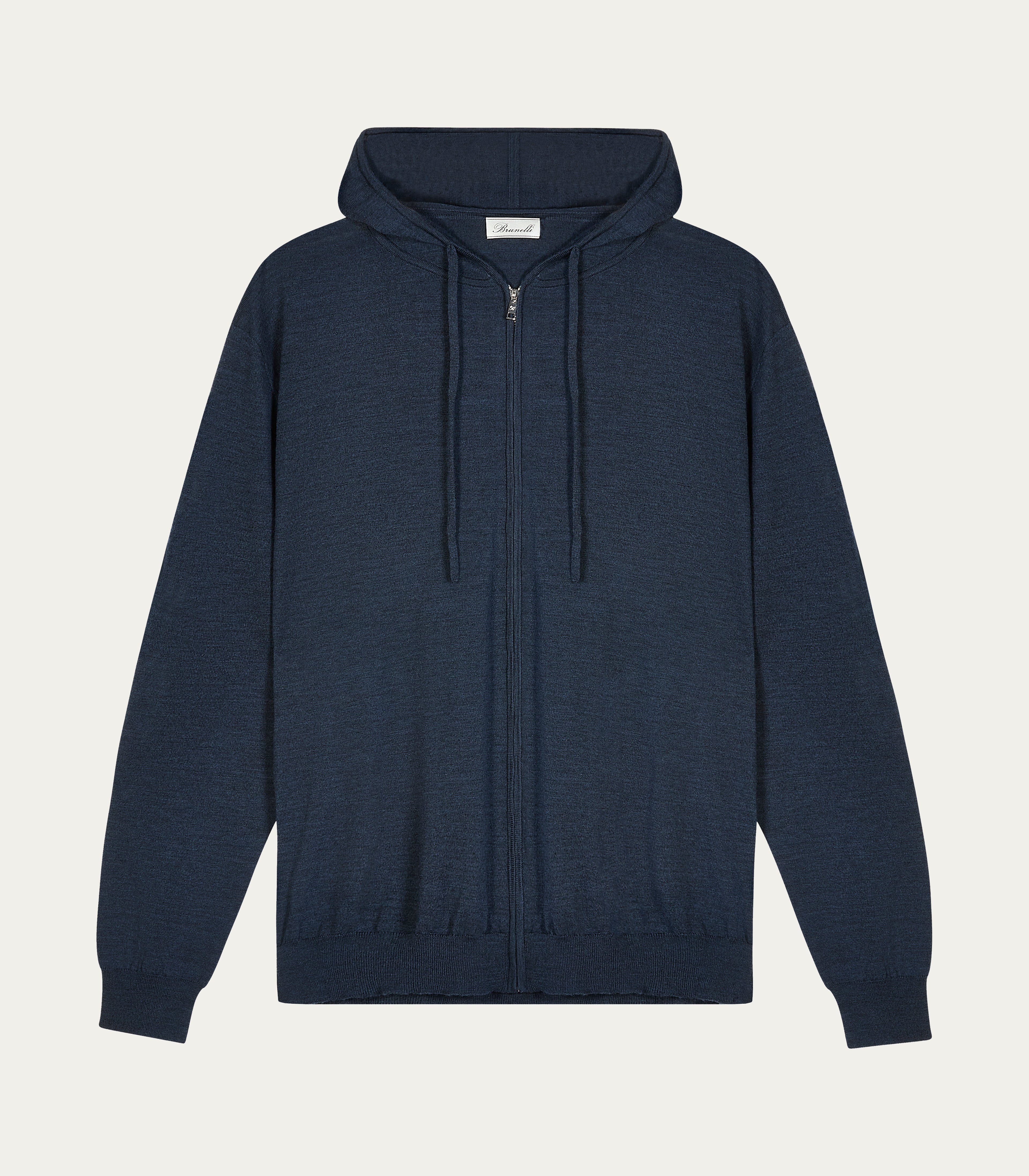 Superfine Merino Wool Knitted Hoodie
