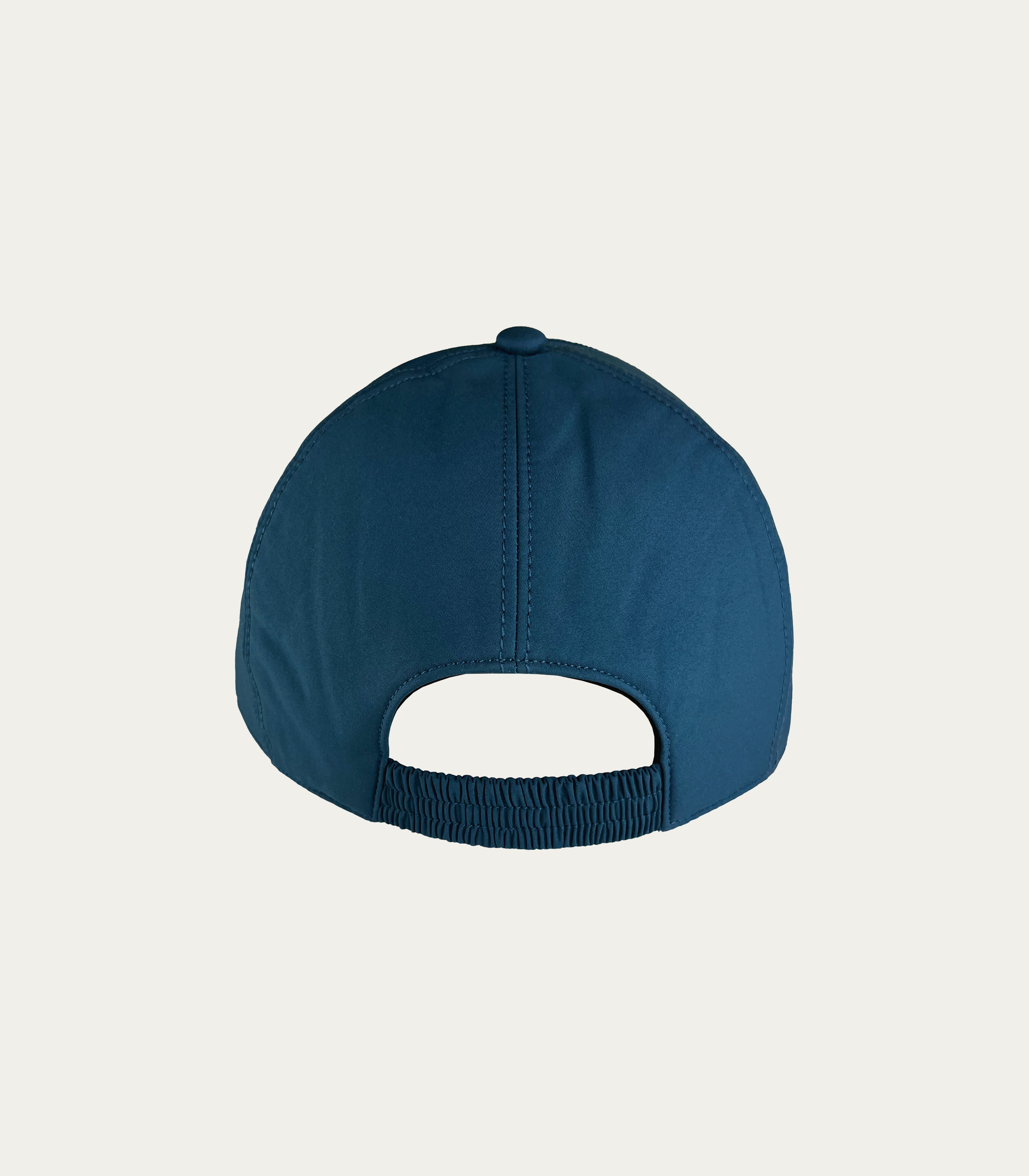 Blue Technical Fabric Baseball Cap
