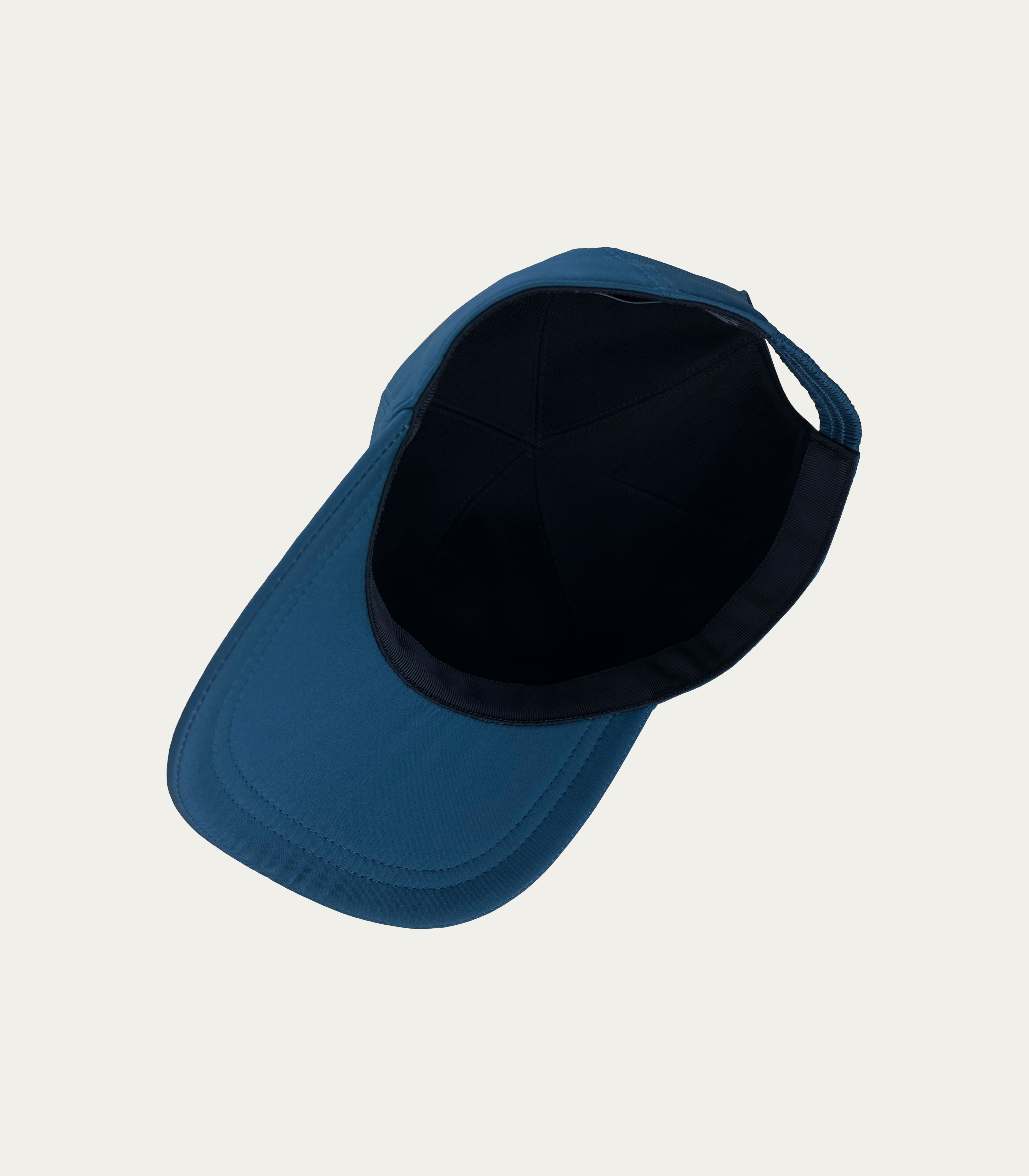 Blue Technical Fabric Baseball Cap